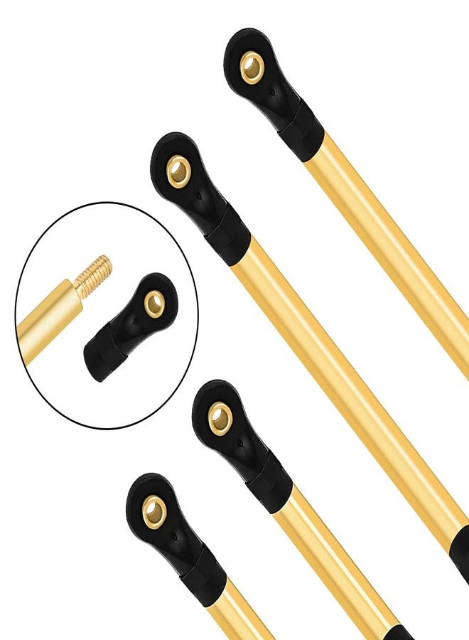 Pothyes Brass High Clearance Links Set for TRX4M Bronco Defender 1/18 RC Crawler Metal Upgrade Parts, 40g/Set - Image 4